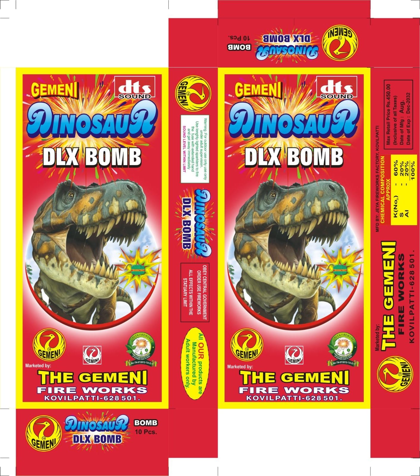 DINOSAUR BOMB